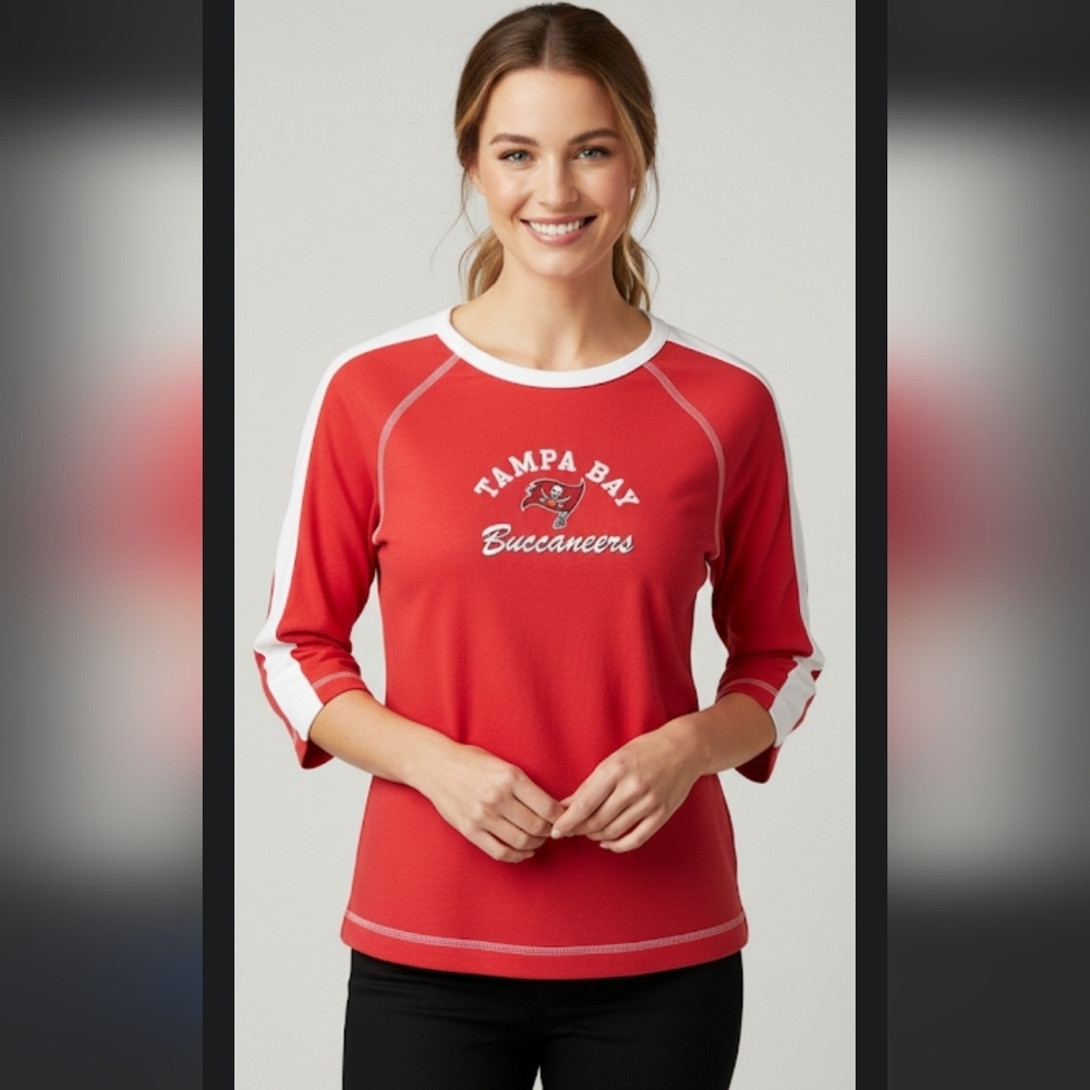 NFL Vintage Women's Tampa Bay Buccaneers Jersey Red White
